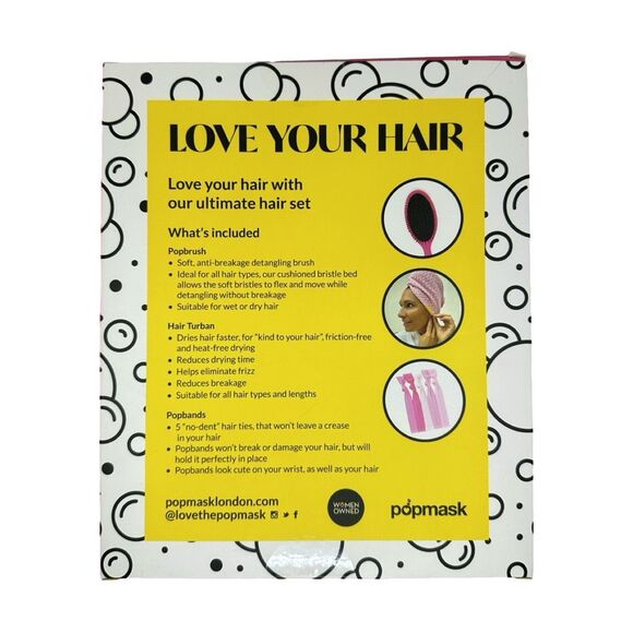 PopMask Ultimate Hair Set Love Your Hair - Pink - Picture 3 of 3